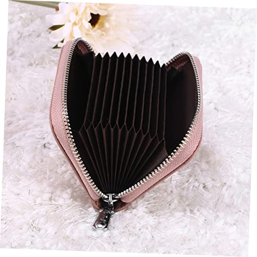 Card Case for Women Men Credit Holder Pouch Zipper Organizer for Credit Cards Coins4