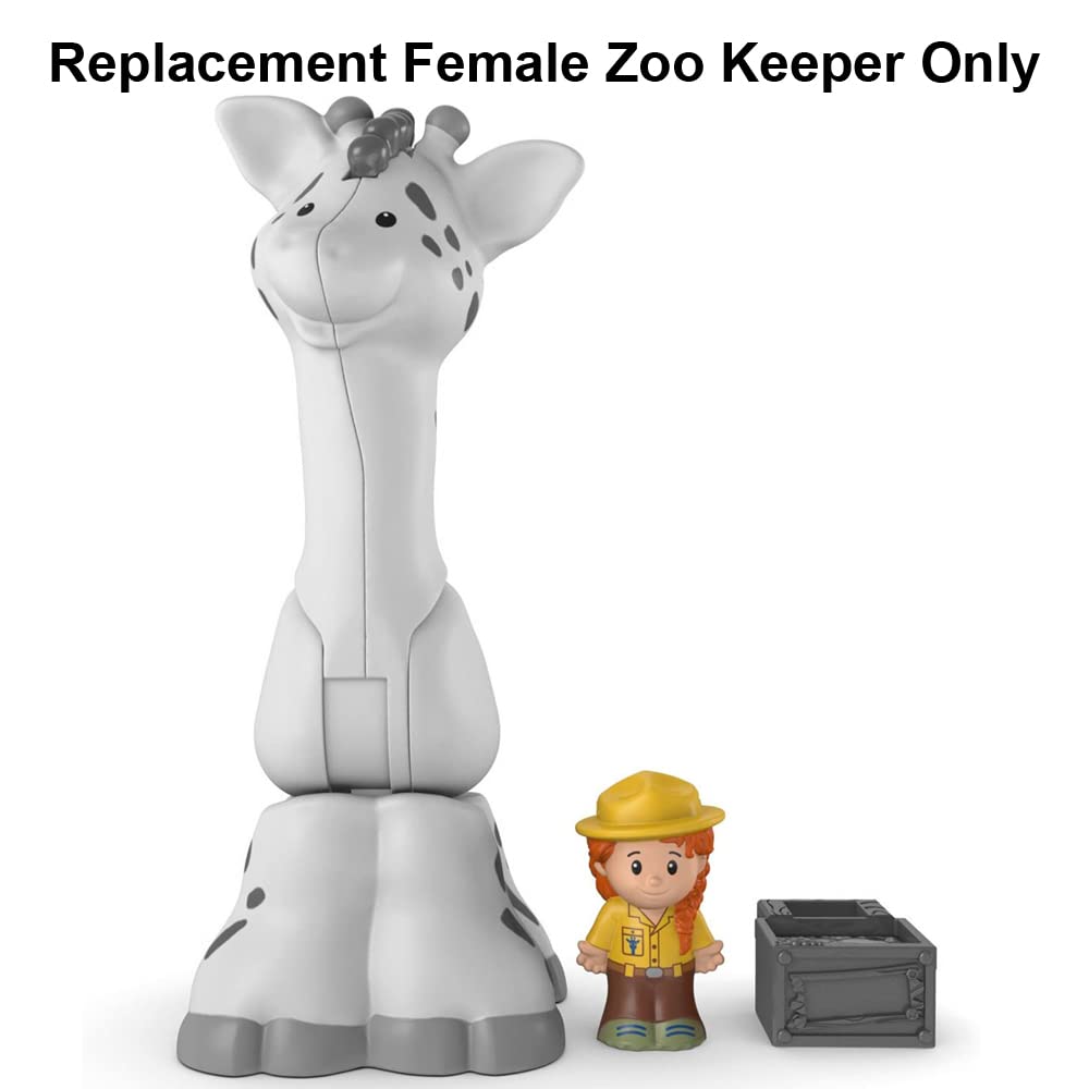 Ersatzteil für Fisher-Price Little People Giraffe Playset - CMP29 ~ Ersatz Buchse Zoo Keeper