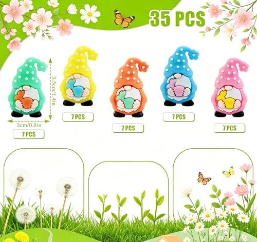 Set de 35 Figuras Mini Gnomos de Resina Decorativas miniatura 2