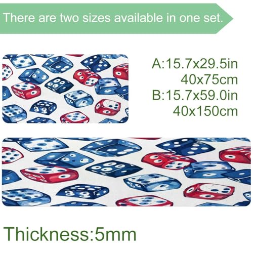 Tapis de cuisine lavable et antidérapant pour sol protégé - 4