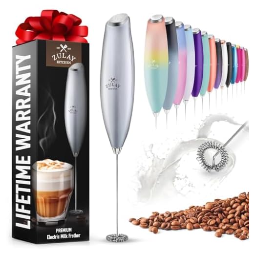 Zulay Powerful Milk Frother with Titanium Motor