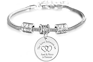 Aunt Gifts From Niece Aunt-niece Bracelet Jewelry - The Love Between An...