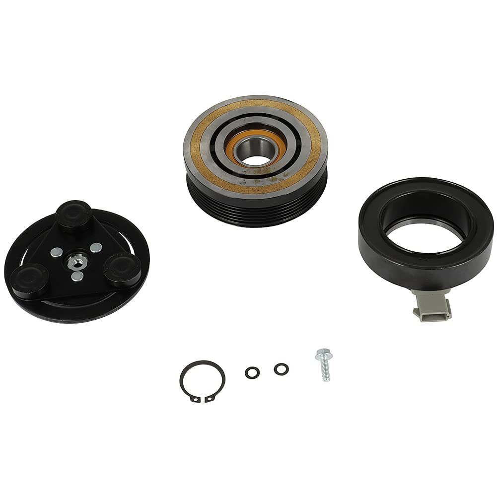 LUJUNTEC 1994-2002 Fit for Ford Crown Victoria 4.6L AC Compressor and A/C Clutch Strool Cool