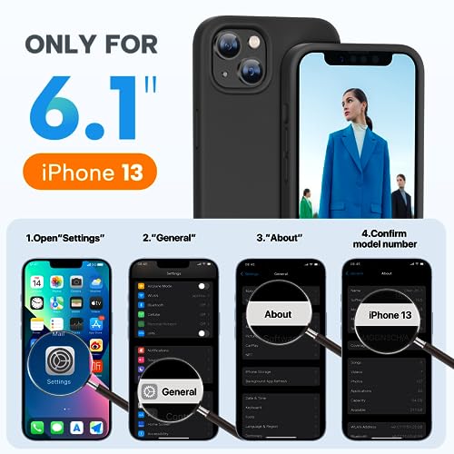 Image of NOXO Ultra-Hybrid Triangle Back Case Cover for iPhone 13, | Shockproof Design | Camera Protection | Soft TPU & Rugged PC | Bumper Case Cover for iPhone 13, (Mint Grean)