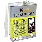 AZ (エーゼット) 車用 エンジンオイル 4L 10W-40 SN ［CEC-003/サーキットプラス] 100%化学合成油 自動車用 モーターオイル VHVI+エステルオイル 4輪用 4Tオイル EG624