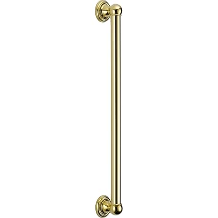 Delta Faucet 40024-PB ADA Grab Bar, Polished Brass