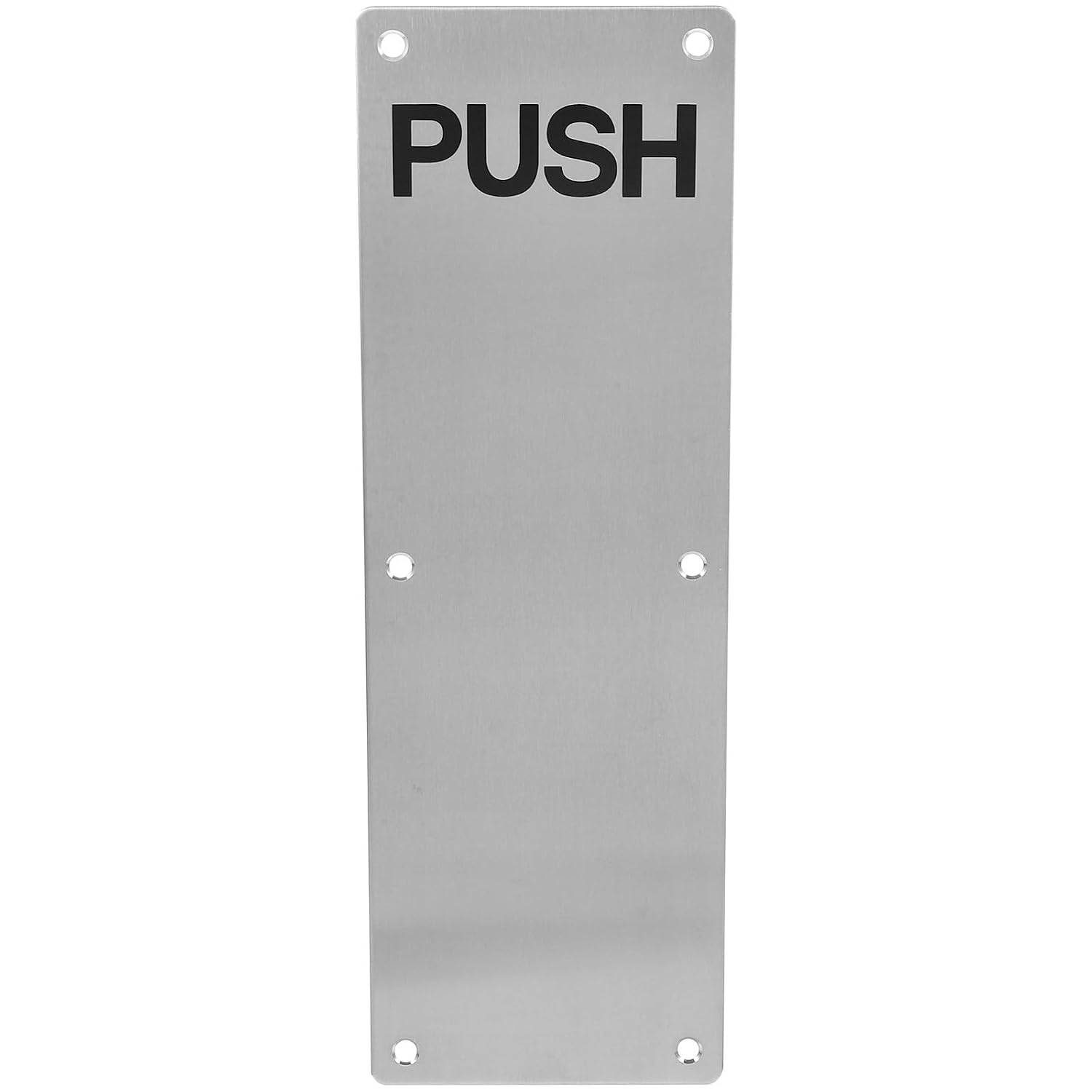 Stainless Steel Push Plate for Door, 304 Fire Door Hardware
