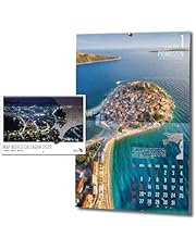 マップワールドカレンダー2025「その素晴らしい景色には、理由（ワケ）がある。」壁掛け用A3サイズ12ヶ月