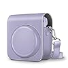 Fintie Case Tas voor Fujifilm Instax Mini 11 Camera – Premium Kunstleer Cameratassen Cover met Afneembare Regenboog…
