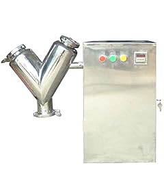 YiFun Trade VH-8 P-o-w-d-e-r Mixer Mixing Machine 3 2L 2 44kg V Type P-o-w-d-e-r Blender Blending Machine 110V