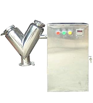 YiFun Trade VH-8 P-o-w-d-e-r Mixer Mixing Machine 3 2L 2 44kg V Type P-o-w-d-e-r Blender Blending Machine 110V