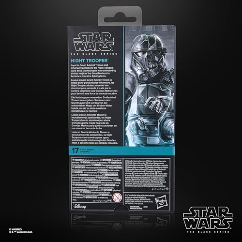 Star Wars The Black Series, Figurine de Collection Premium Night Trooper de 15 cm, Star Wars: Ahsoka