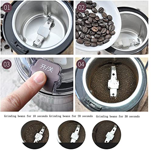 Molinillo de café eléctrico Molinillo de Granos Harina Mil Maquinaria Molinillo de Especias - Imagen 3