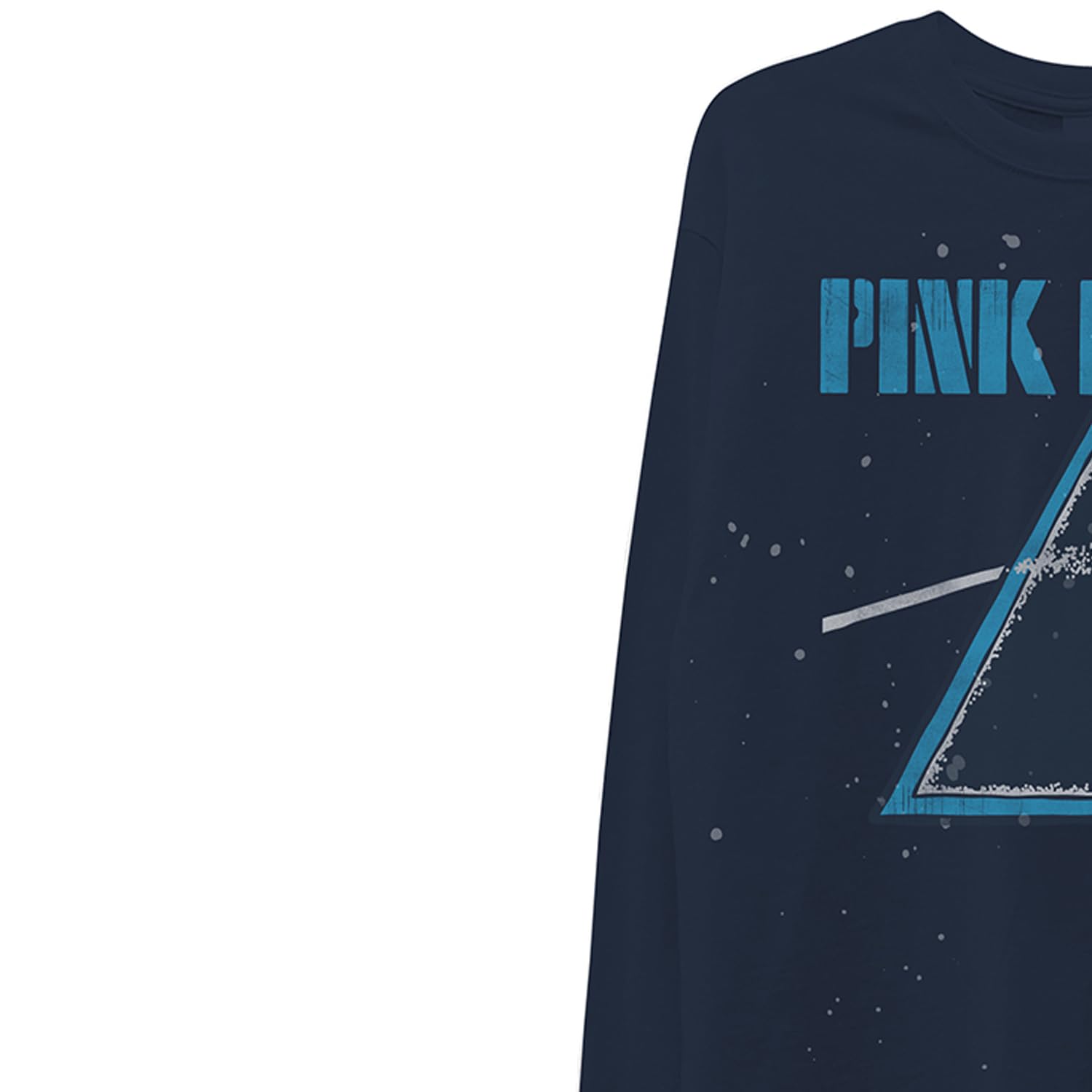 Pink Floyd Camicia da concerto da uomo Dark Side of The Moon - Maglietta vintage a maniche lunghe con stampa a maniche lunghe