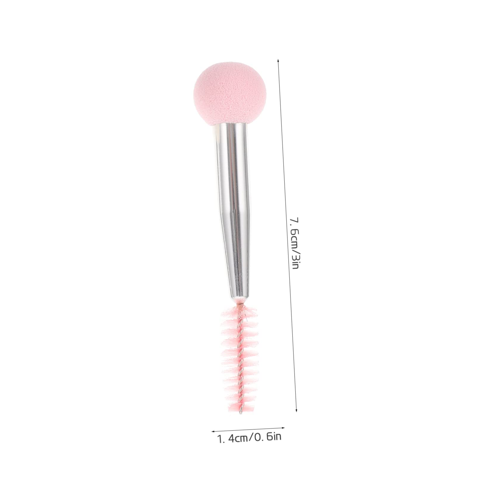 minkissy 5 Set Di Pennelli in Spugna Per Sopracciglia Trucco A Doppia Estremità Pennelli Per Ciglia Morbide Spugne Per Alicanti Strumenti Per Il Trucco A Doppia Estremità 6 Pezzi*5