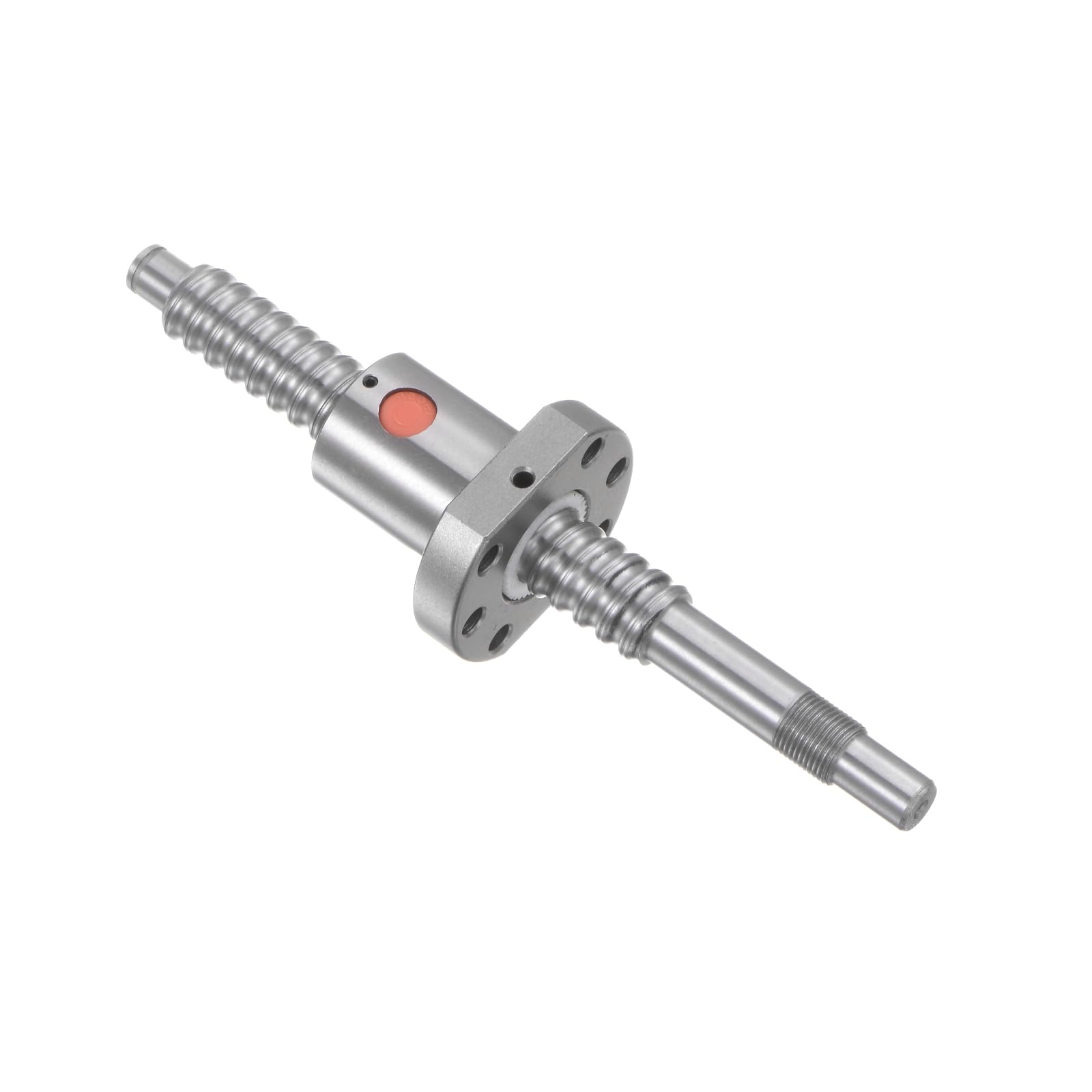 uxcell Vis à billes à mouvement linéaire SFU1605 (diamètre 16 mm, pas 5 mm, longueur 150 mm) Kit de vis à billes anti-retour avec écrou à billes en métal pour pièces de machine CNC