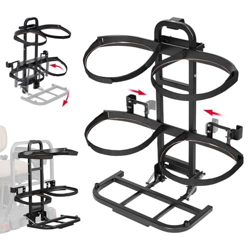 KEMIMOTO Golf Cart Bag Holder Heavy-Duty Golf Cart Bag Attachment
