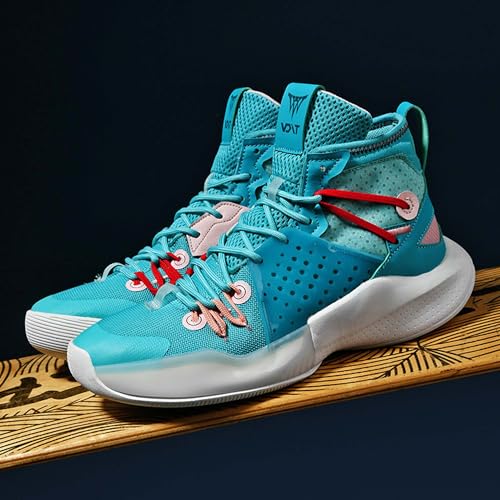 Large Size high top Anti Slip Basketball Shoes, Shock-Absorbing Sports Shoes3