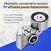 13033AA000 Timing Belt Tensioner Assembly with Pulley for Subaru 1998-2013 Forester,2000-2012 Outback,1997-2012 Legacy,2003-2006 Baja,2004-2012 STI,2002-2014 WRX Replaces #13033AA042 T43138 BTF-500