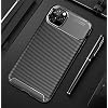 Spia Apple iPhone 11 Pro Max Case أسود سيليكون أصلي رقيق مرن محسن مقاوم للصدمات تصميم الجيل الجديد (Apple iPhone 11 Pro Max، Black)