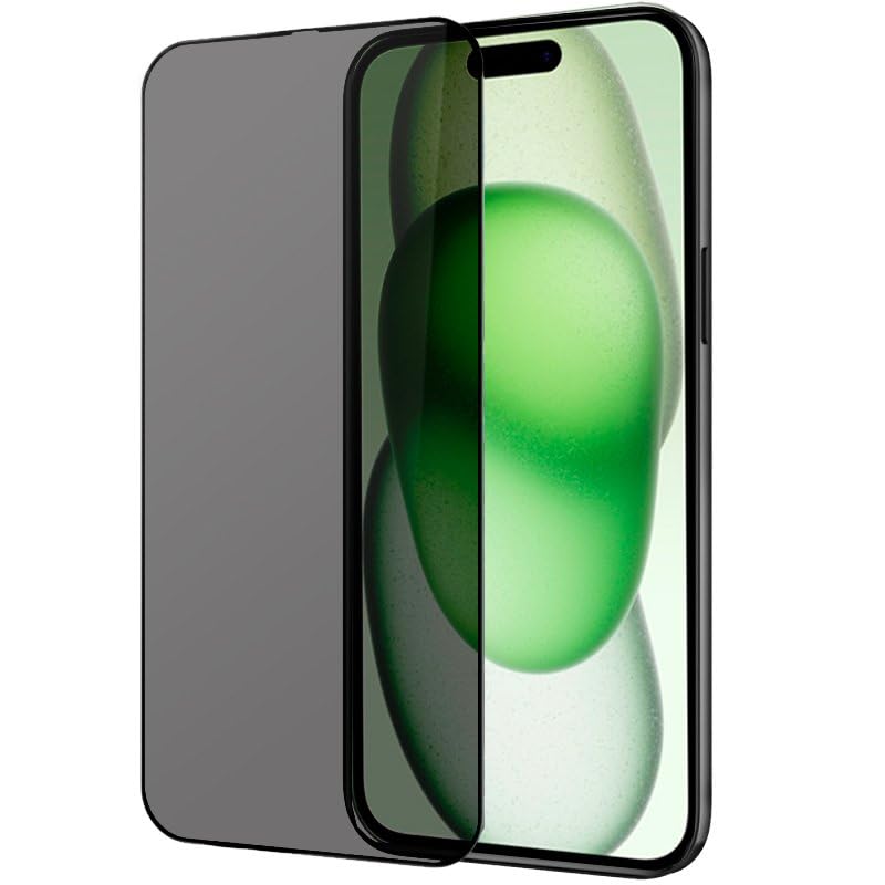 Cool Matte Privacy Screen Protector for iPhone 15 Plus / 16 Plus / 14 Pro Max, transparent
