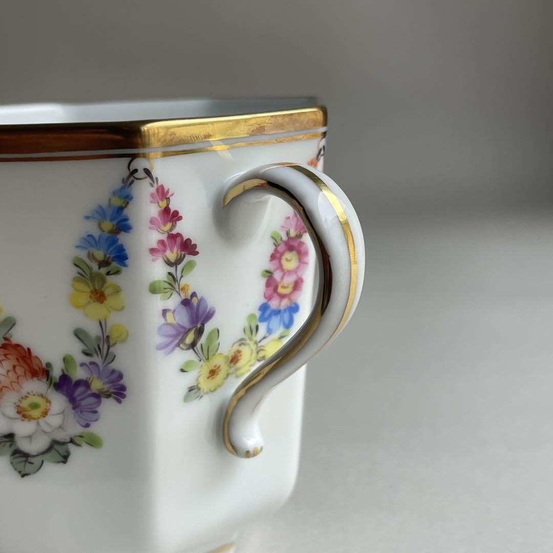 Amazon.co.jp: Herend Liechtenstein Garland Cup Saucer C&S