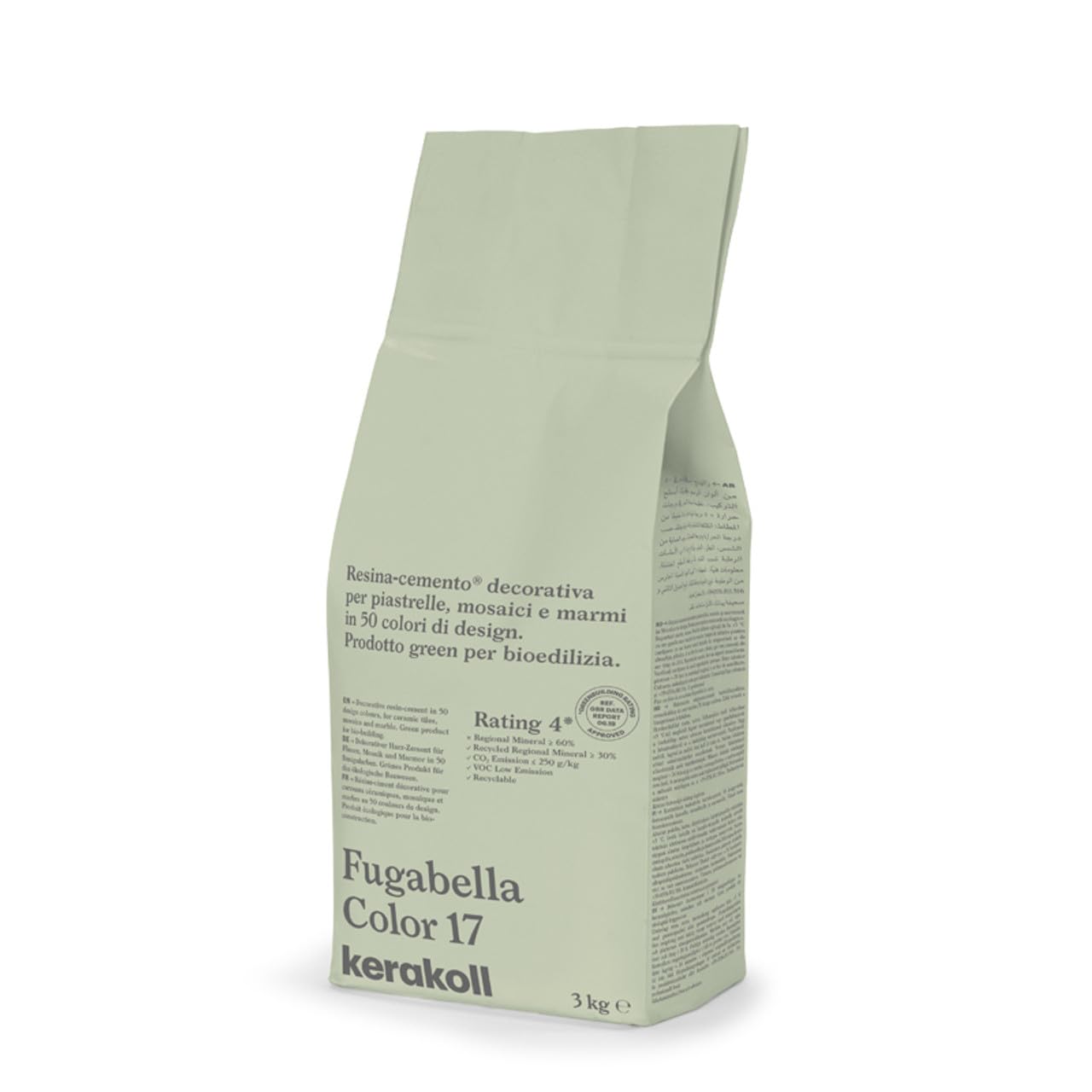 Kerakoll Fugabella Color Grout 3kg, 50 Colours (17, 3kg Bag)