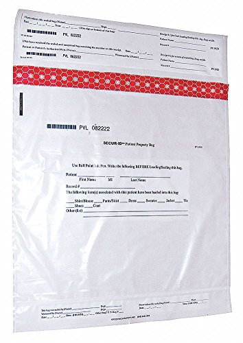 Personal Property Bag, 19 x 20 in, PK250
