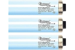 Brilliance Supreme Bronzer F73T12 8.5% 100-120W HO RDC Tanning Bulbs : Flawless...