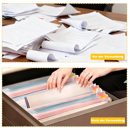 30 Stück Stanzschablonen Aufbewahrung, Transparente Aufbewahrungstasche für Stanzformen und Stempel, inkl. 2 bunte Etikettenblätter, Aufbewahrungsbeutel für Scrapbooking und Kartenbasteln
