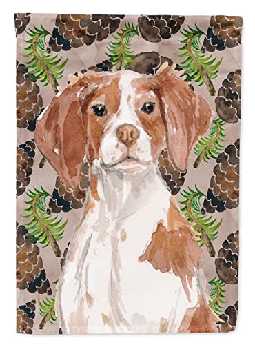 Drapeau de maison Brittany Spaniel cadeau idéal pour amateurs de chiens
