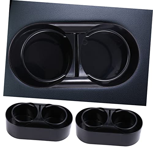 Portavasos multifuncional para carro color negro miniatura 3