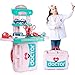 Tacobear Maletín de Médico de Juguete Disfraz Médico Niños Kit Medico Juguete para Niños 22piezas 3 en 1 Juego de Roles Juguetes de Dentista Juguetes Educativos para Niños Niñas 3 4 5 6 7 8 9 Años