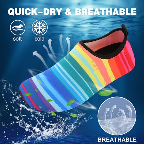 Barefoot Water Shoes for Women Men Non-Slip Yoga Socks Travel Slippers for Indoor Outdoor Beach Swim Surf Sport3