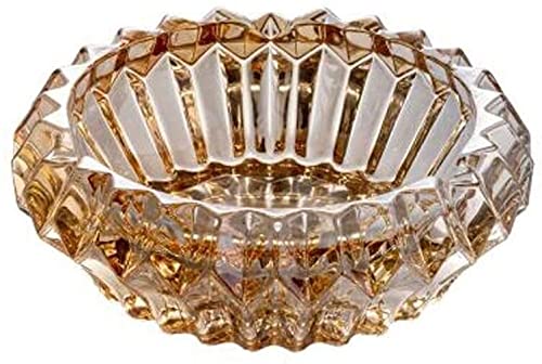 IWENZHKPA Cendrier Cendriers en Verre Cristal cendriers Moderne et Simple Grande capacité cendrier Bureau à Domicile décoration de Bureau Cendriers De Table