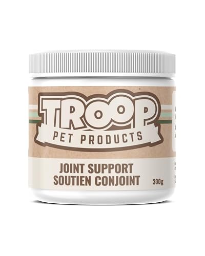 Troop Pet Products, Joint Support, Fully Natural Joint Supplement, for Arthritis, Mobility, Inflammation (300g)