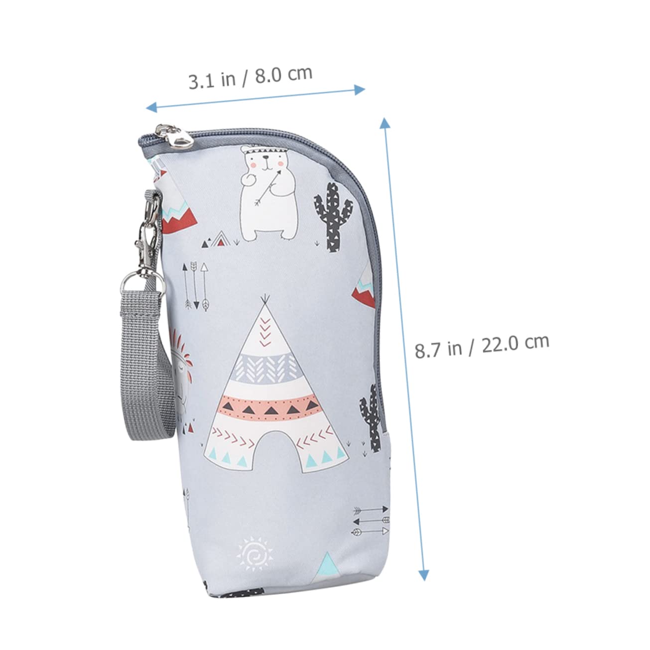 TOYANDONA 5piezas Bolsa Térmica para Biberones Aislante y Portátil para Bebés Fabricada Oxford Resistente Compatible La Mayoría De Botellas De Leche