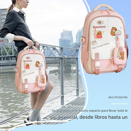 Sac à dos Capibara filles réglable pour éviter le mal de dos - 2