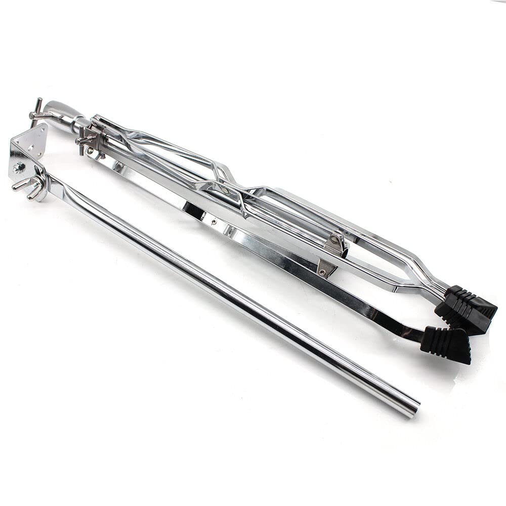 Reposabrazos ajustable para el brazo plegable, soporte para la pierna del brazo, soporte para la pierna, apoyabrazos portátil, accesorio para estudios, salón, tatuaje, 65-10 cm