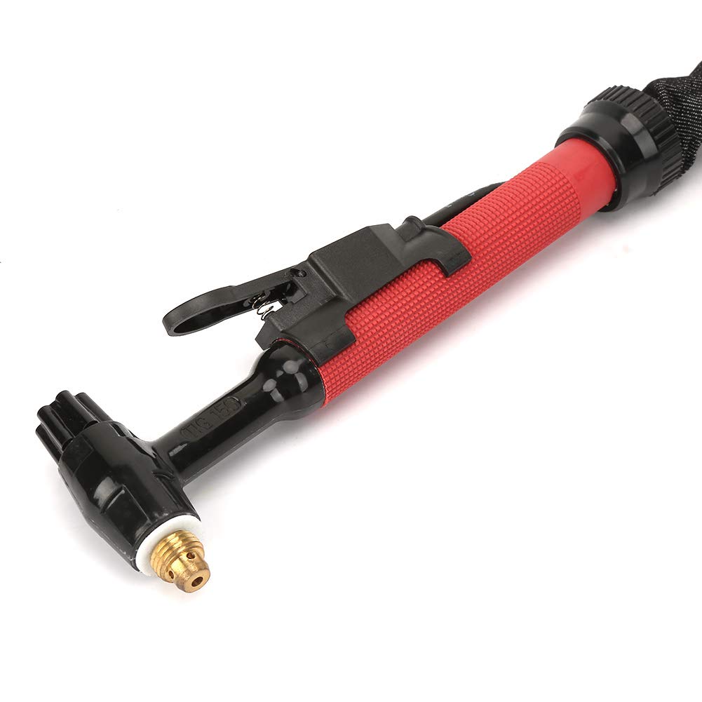 Ejoyous Zestaw palników spawalniczych Tig, fajny powietrzny spawarka Tig Torch Kit do QQ150 3,7 m/3,7 m / 3,7 m / 12 stóp, zestaw Tig Torch, zestaw Tig Torch, zestaw chłodzony powietrzem, Tig