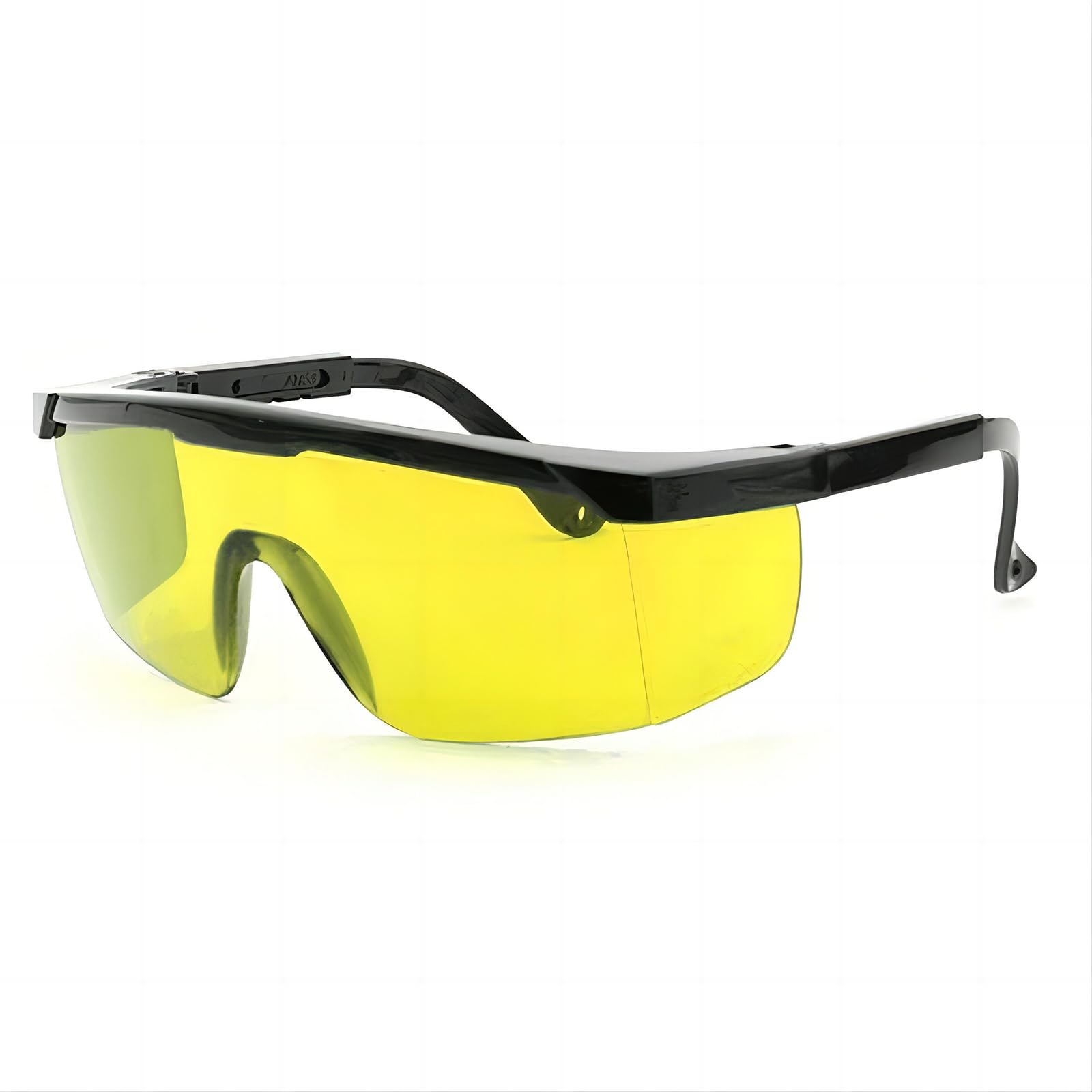 1X Laser Light Safety Glasses Eye Protection Goggles for UV Protection Laser Engraving Goggles Removal Cutting Machine (Yellow)