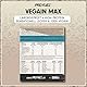 Weight Gainer CHOCOLATE FUDGE BROWNIE 3kg, 570+ kcal pro Portion, VEGAIN MAX Muscle Mass Gainer, hoher Protein-Gehalt 30% + komplexe Kohlenhydrate, ohne Maltodextrin & Dextrose, laktose-frei & vegan