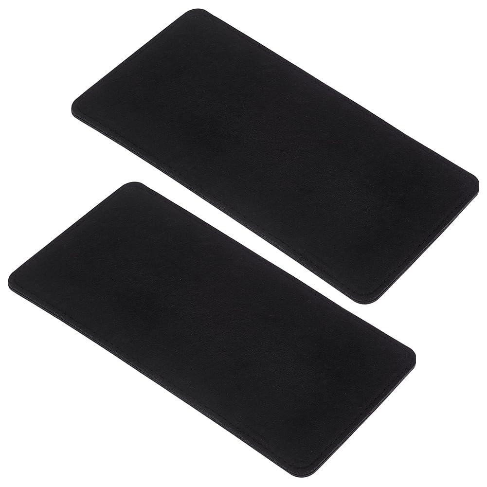 PH PandaHall 2pcs Felt Bag Base Shapers, 14.4x6.5'' Black Purse Organizer Inserts for Rectangle, Flat, Leather, Backpack, Tote, Travel Bags