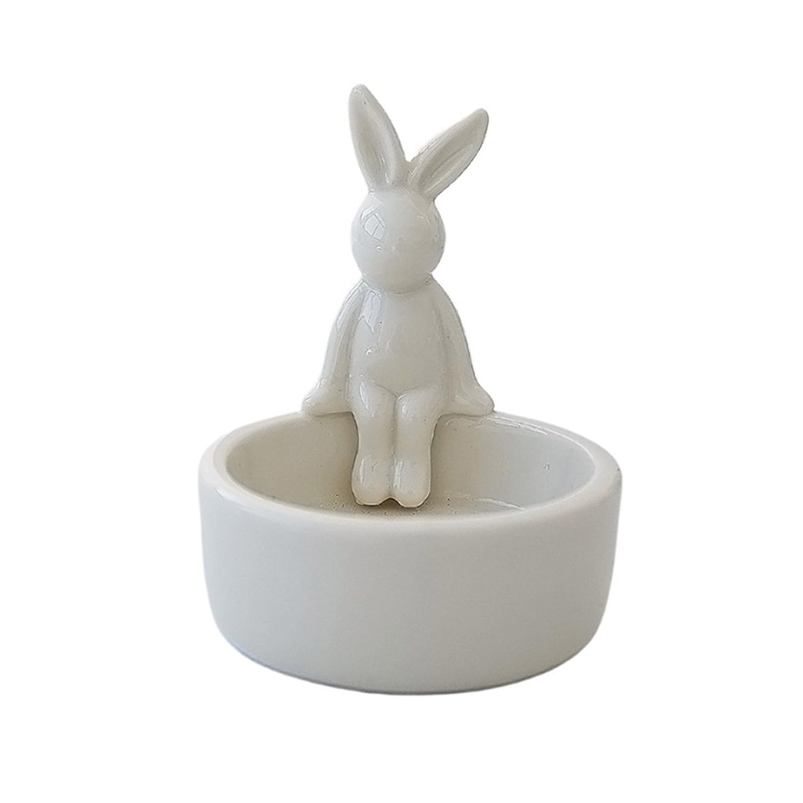 Jazuaiao Ceramic Holder Easter Decorative Tealight Holder for Any Room or Special Occasion Decoration Kids Room Decoration