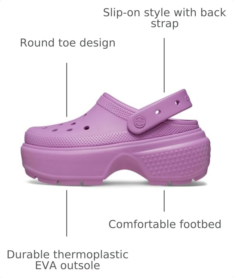 Image of Crocs Women's Stomp Clog Slip-on Shoes