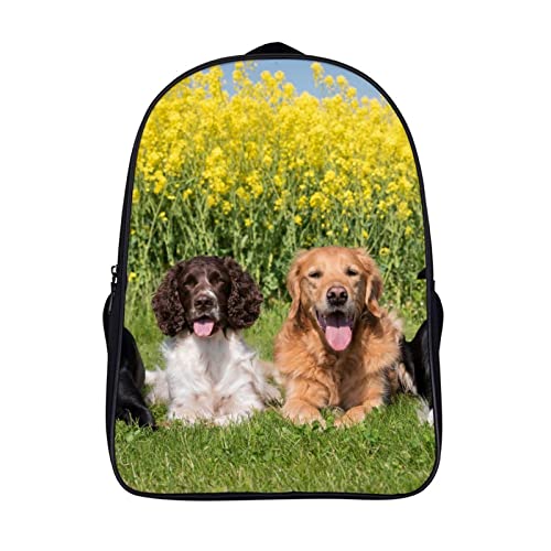 Sac à dos de travail et loisirs motif Chien Animal Dog grand compartiment unisexe 40x28x16cm