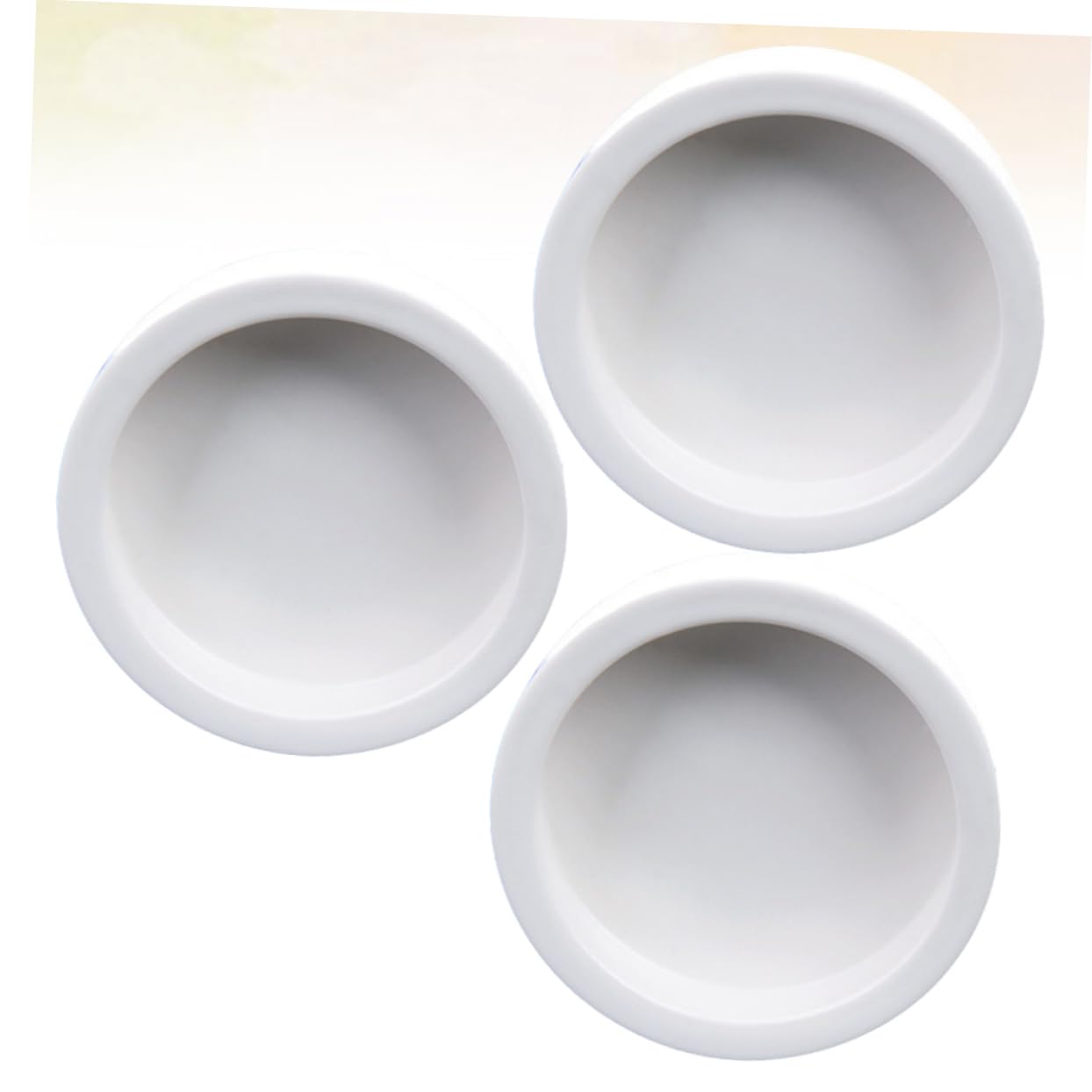 DOITOOL 9pezzi Ciotole Ceramiche per Rettili da Pz Antiscivolo Piccole e Rotonde per Cibo Lucertole e Altri Animali Reptili Facili da Pulire e Stabili