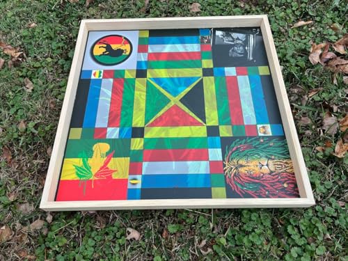 Jamaican Ludo edición Rasta v2.0 juego de mesa 24x24 miniatura 5