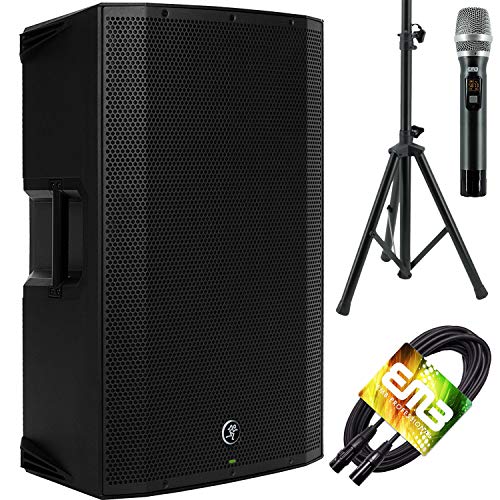 Mackie Thump15A - 1300W 15" Powered Loudspeaker (Single) with EMB Speaker Stand +