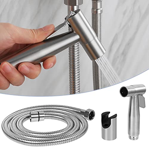 CHILL HOUSE Bidet Handbrause Edelstahl - Po Dusche Für Toilette Mit 1,5m Schlauch - Universell Kompatibel